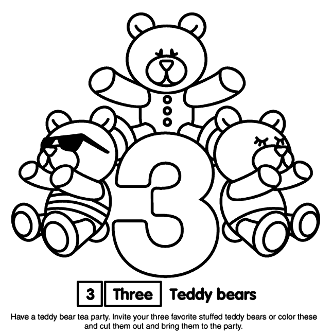 number 3 coloring page number pictures to color page 3 coloring number 