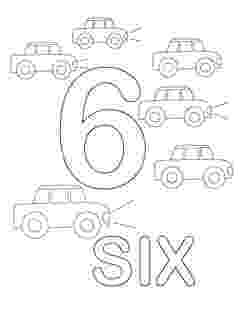 number 6 printable coloring page number pictures to color number 6 coloring printable page 