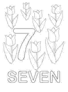 number 7 coloring sheet number 7 coloring page getcoloringpagescom sheet 7 number coloring 