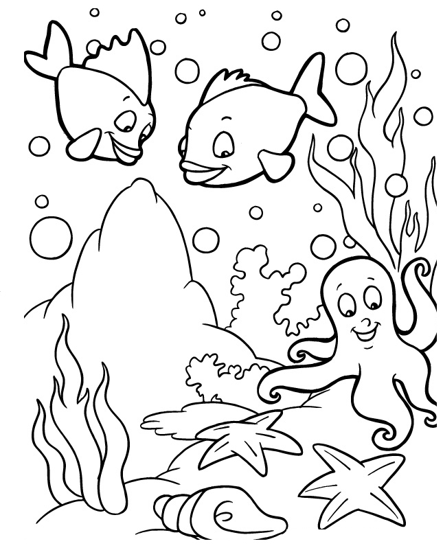 ocean animals coloring pages coloring picture of animals for kids coloring ocean animals pages 