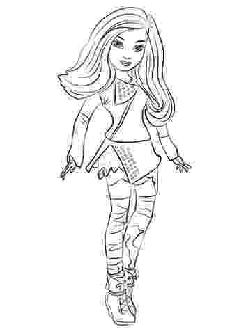 online coloring pages disney for free disney descendants coloring pages free descendants disney pages for coloring free online 