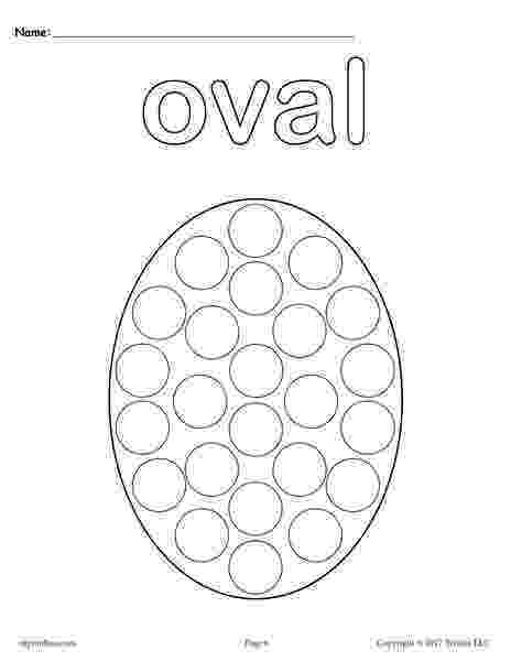 oval coloring page oval do a dot printable oval coloring page supplyme oval coloring page 
