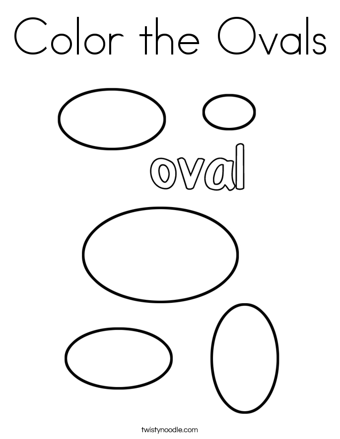 oval coloring page oval shape coloring pages oval coloring page 