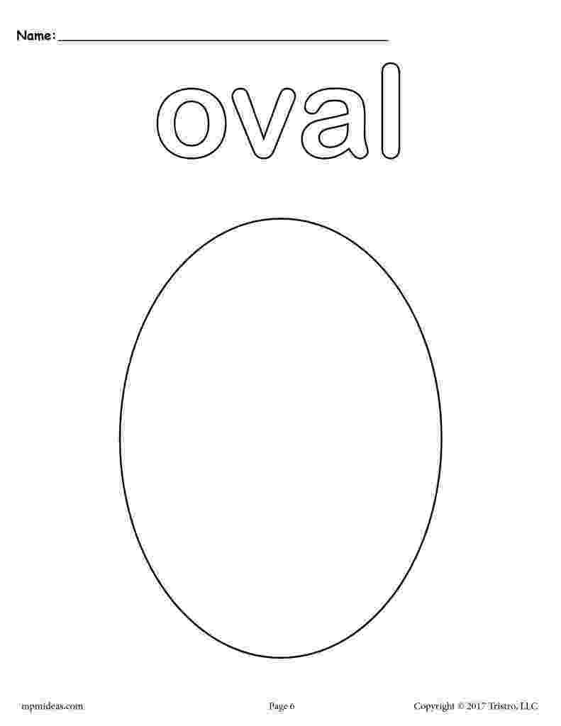oval coloring page oval shape coloring pages page oval coloring 