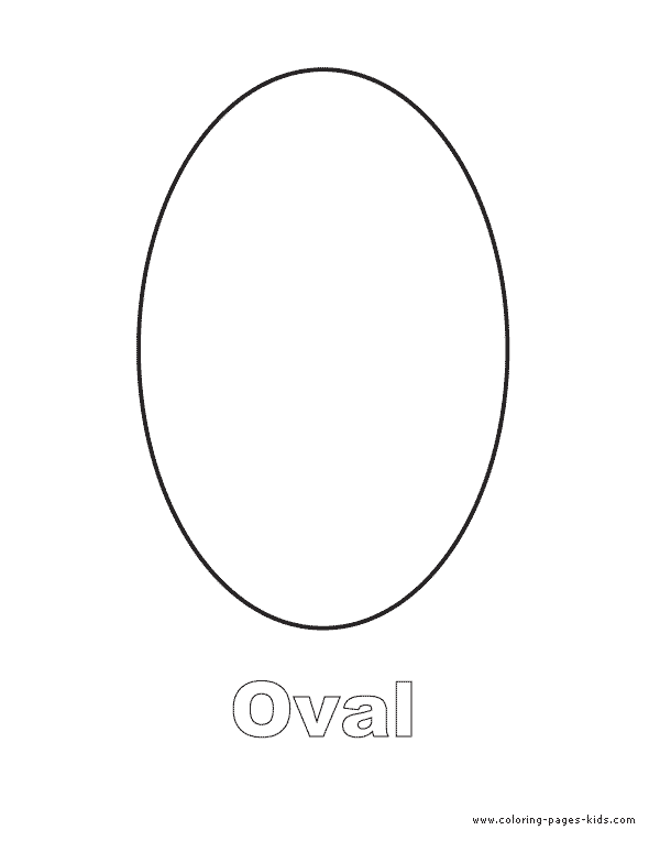 oval coloring page pin by my little schoolhouse on july august preschool coloring oval page 