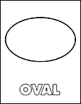oval coloring page printable oval shape coloring home coloring oval page 