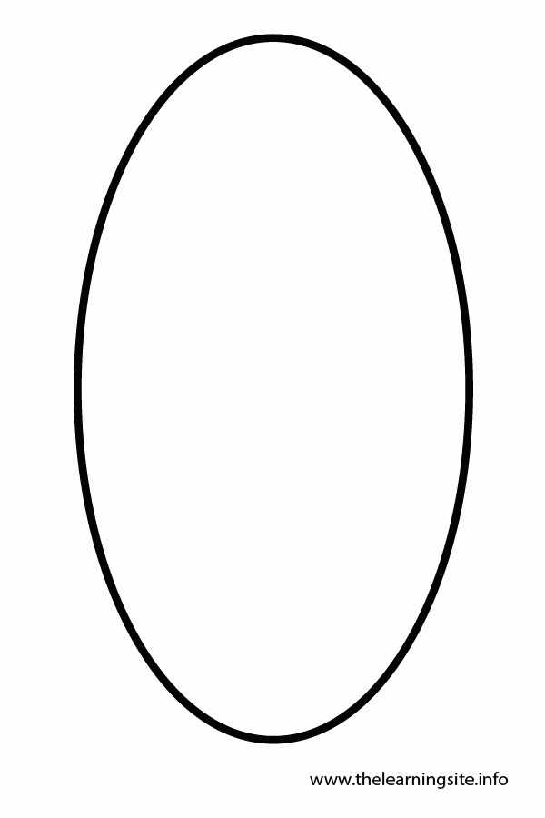 oval coloring page shapes coloring pages getcoloringpagescom coloring page oval 