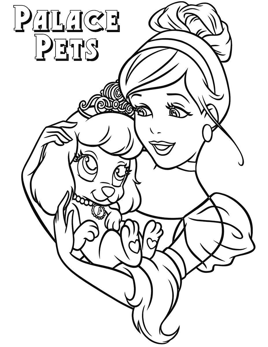 palace pet palace pets coloring pages coloring pages to download palace pet 