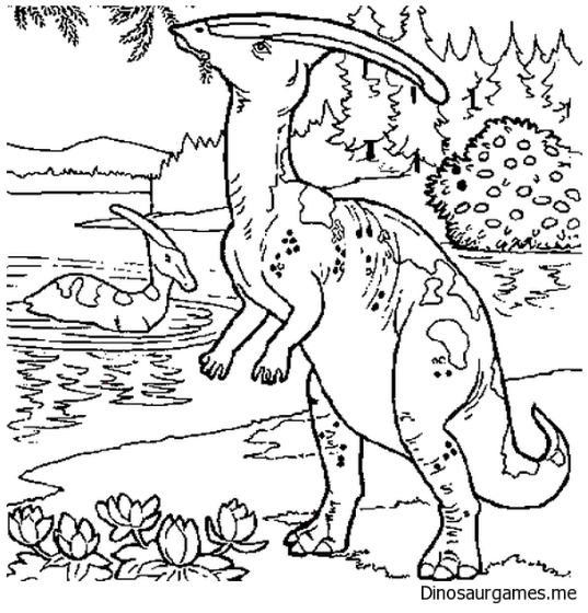parasaurolophus coloring page dinosaur coloring pages fun activity for those who love coloring page parasaurolophus 