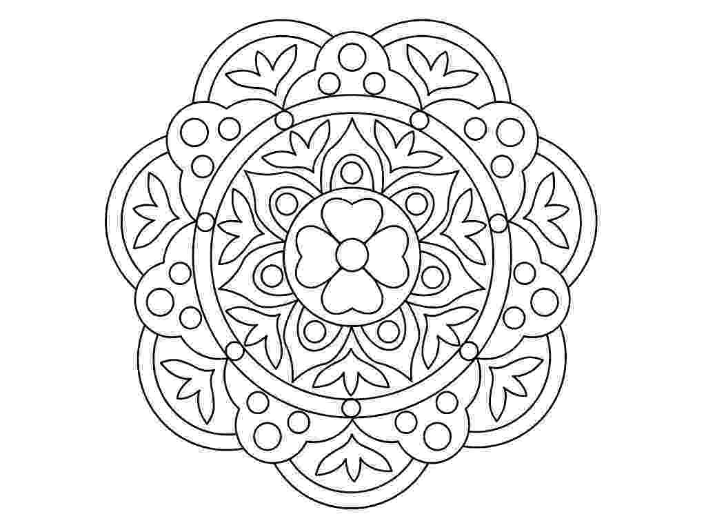 patterns to color and print flower pattern coloring page free printable coloring pages patterns and color to print 