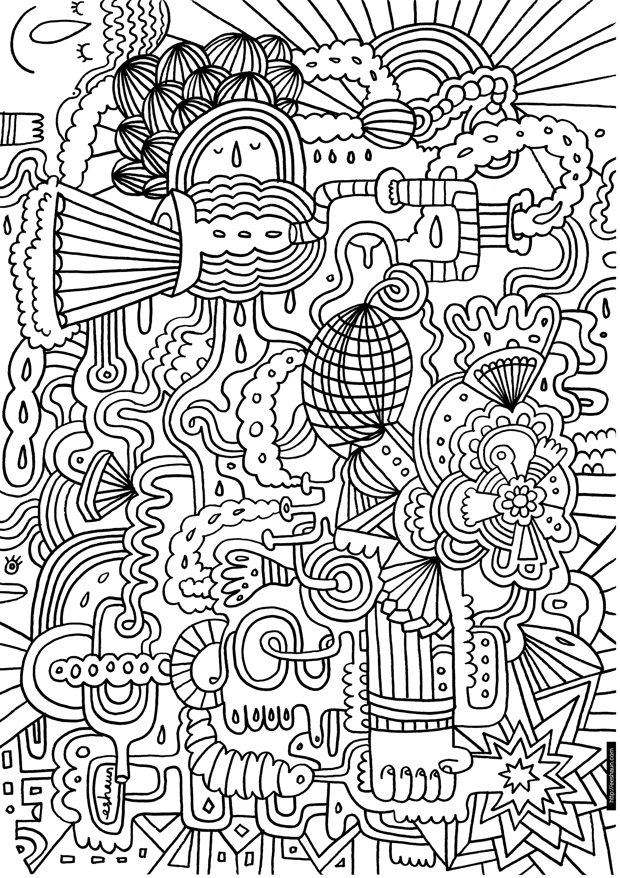 patterns to color and print hard design coloring pages getcoloringpagescom patterns print to and color 
