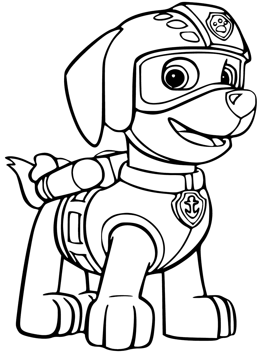 paw patrol zuma the best free zuma coloring page images download from 111 paw patrol zuma 