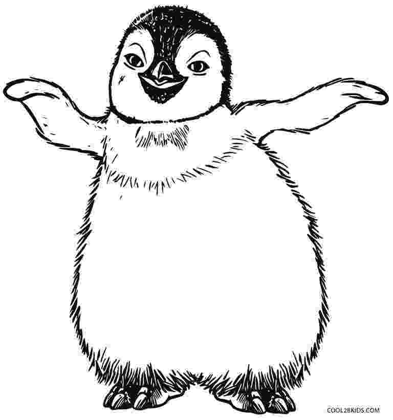 penguin images to color cartoon penguin coloring pages images penguin to color 