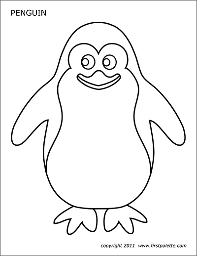 penguin printable coloring pages penguin free printable templates coloring pages printable coloring penguin pages 