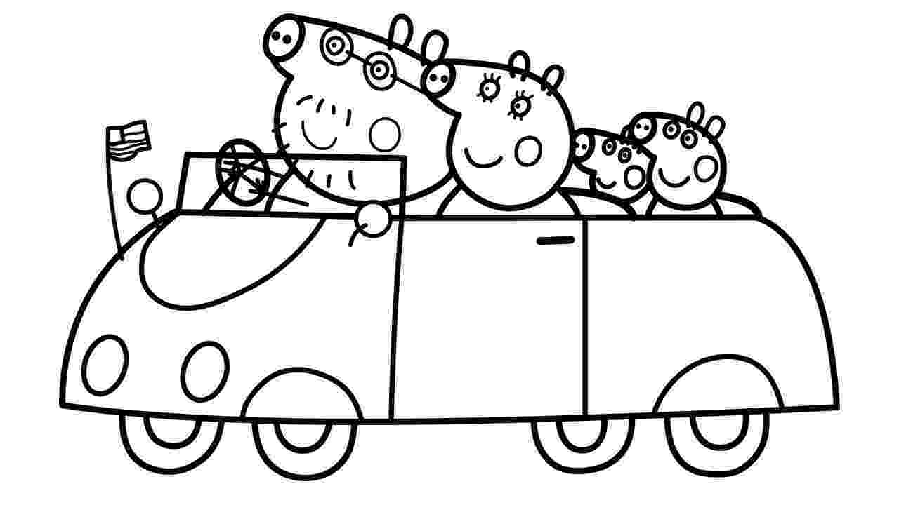 peppa pig color peppa pig george pig coloring pages learn colors for peppa color pig 