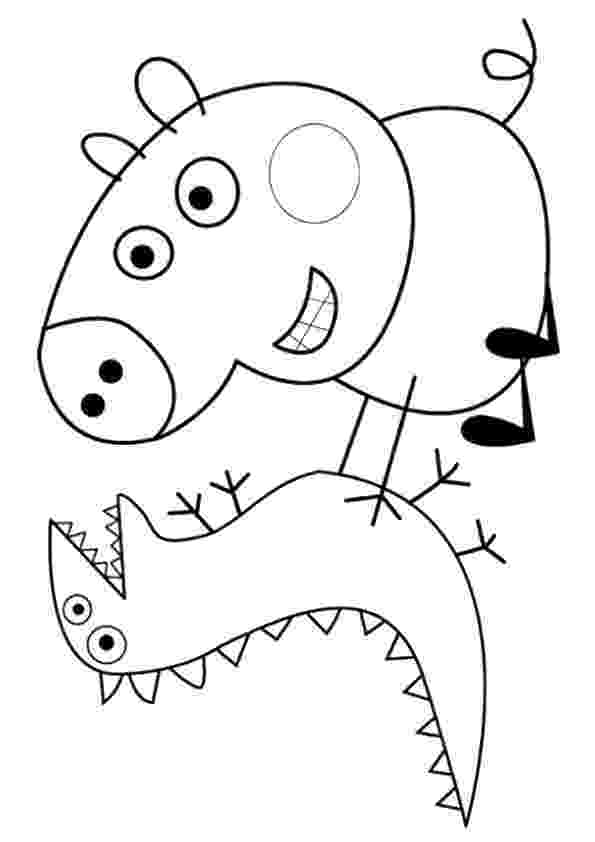 peppa pig coloring pictures peppa pig coloring pages getcoloringpagescom coloring pig pictures peppa 