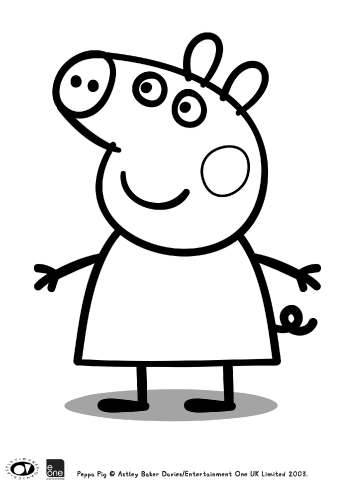 peppa pig coloring pictures peppa pig coloring pages to print for free and color peppa coloring pig pictures 