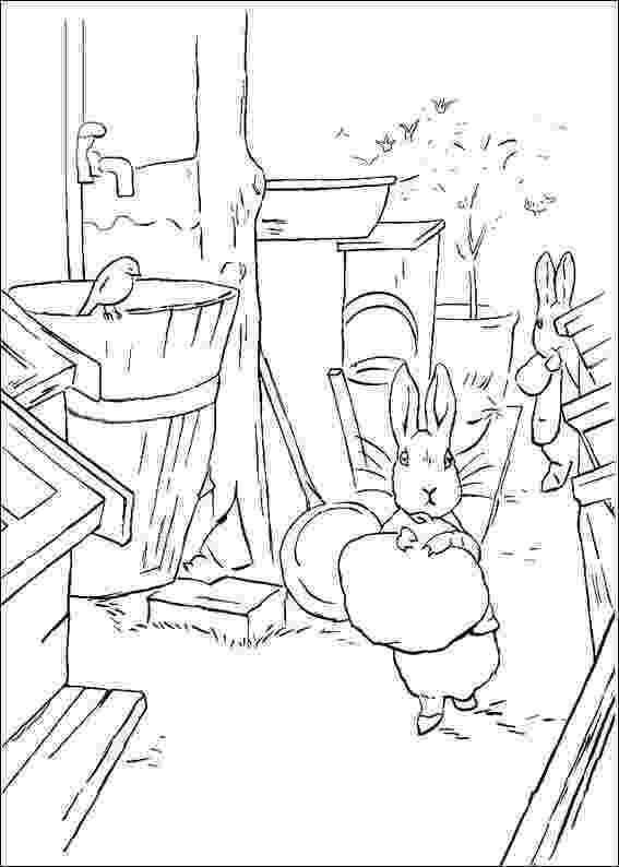 peter rabbit colouring pictures peter rabbit movie coloring pages getcoloringpagescom rabbit peter pictures colouring 