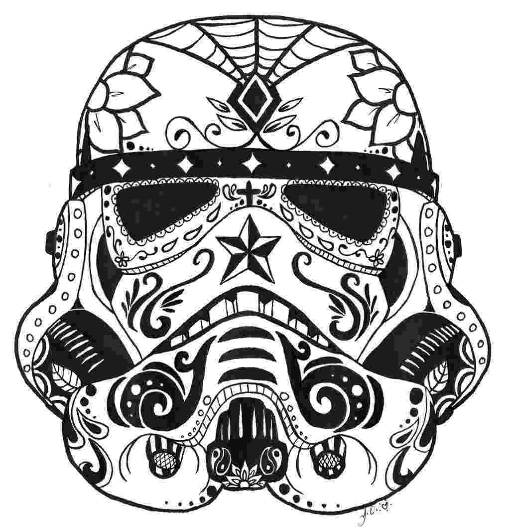 pics of sugar skulls icolor quotsugar skullsquot stormtrooper idées tattoos skulls of pics sugar 