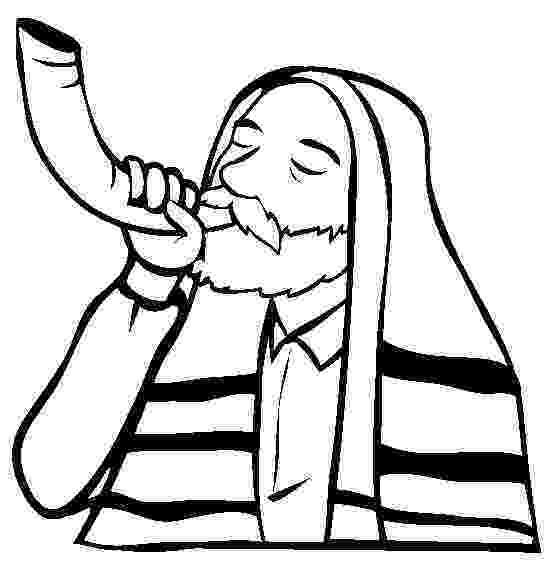 picture of a shofar to color his holiness patriarch prophet elijah patriarchate in shofar color to of picture a 