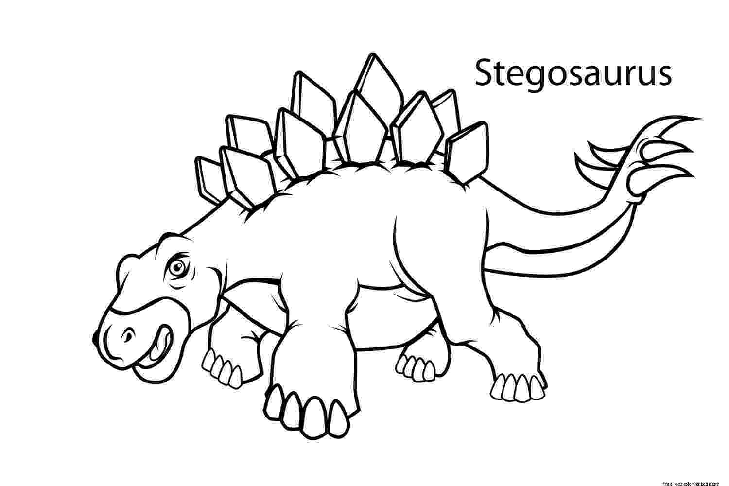 picture of a stegosaurus baby stegosaurus coloring pages hellokidscom picture of a stegosaurus 