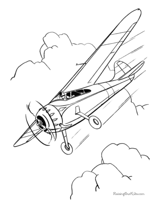picture of an airplane to color coloring pages for kids airplane coloring pages picture color of to airplane an 