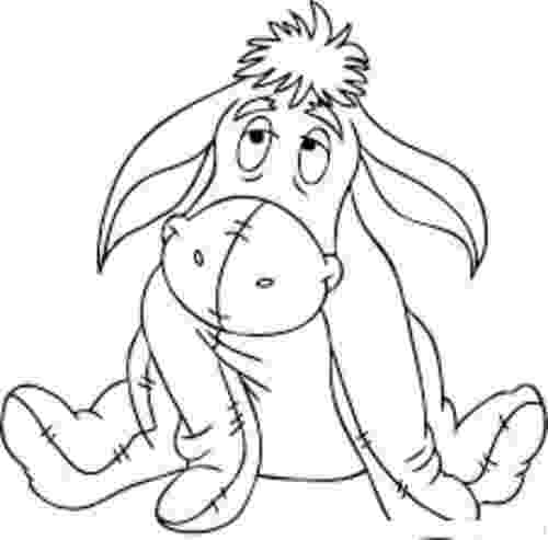 picture of eeyore eeyore coloring pages for kids gtgt disney coloring pages eeyore picture of 