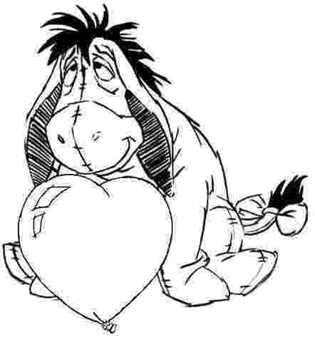 picture of eeyore winnie the pooh coloring pages eeyore the donkey picture eeyore of 