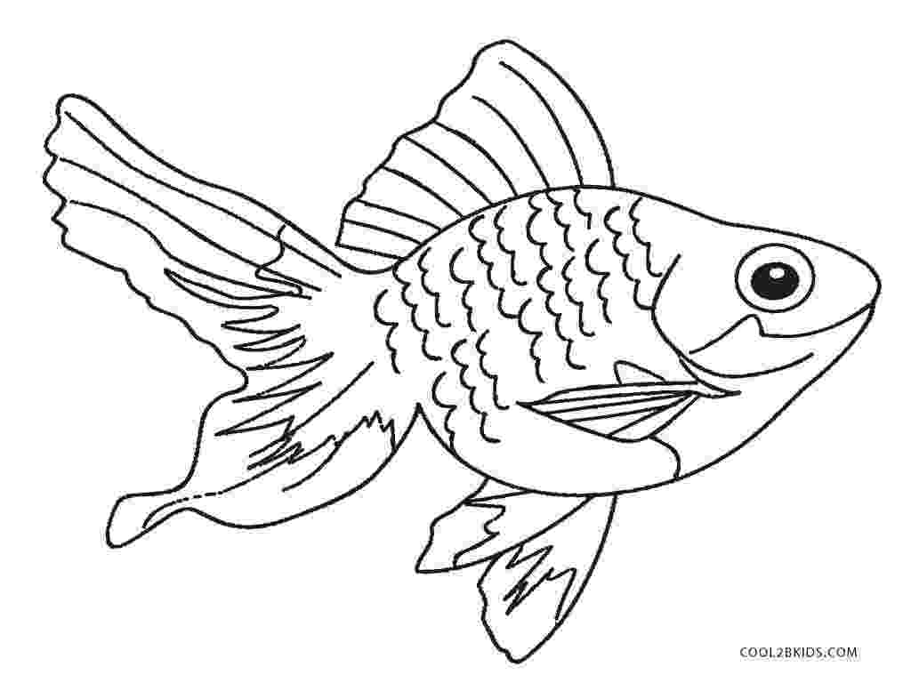 picture of fish to color fish coloring pages of picture to color fish 