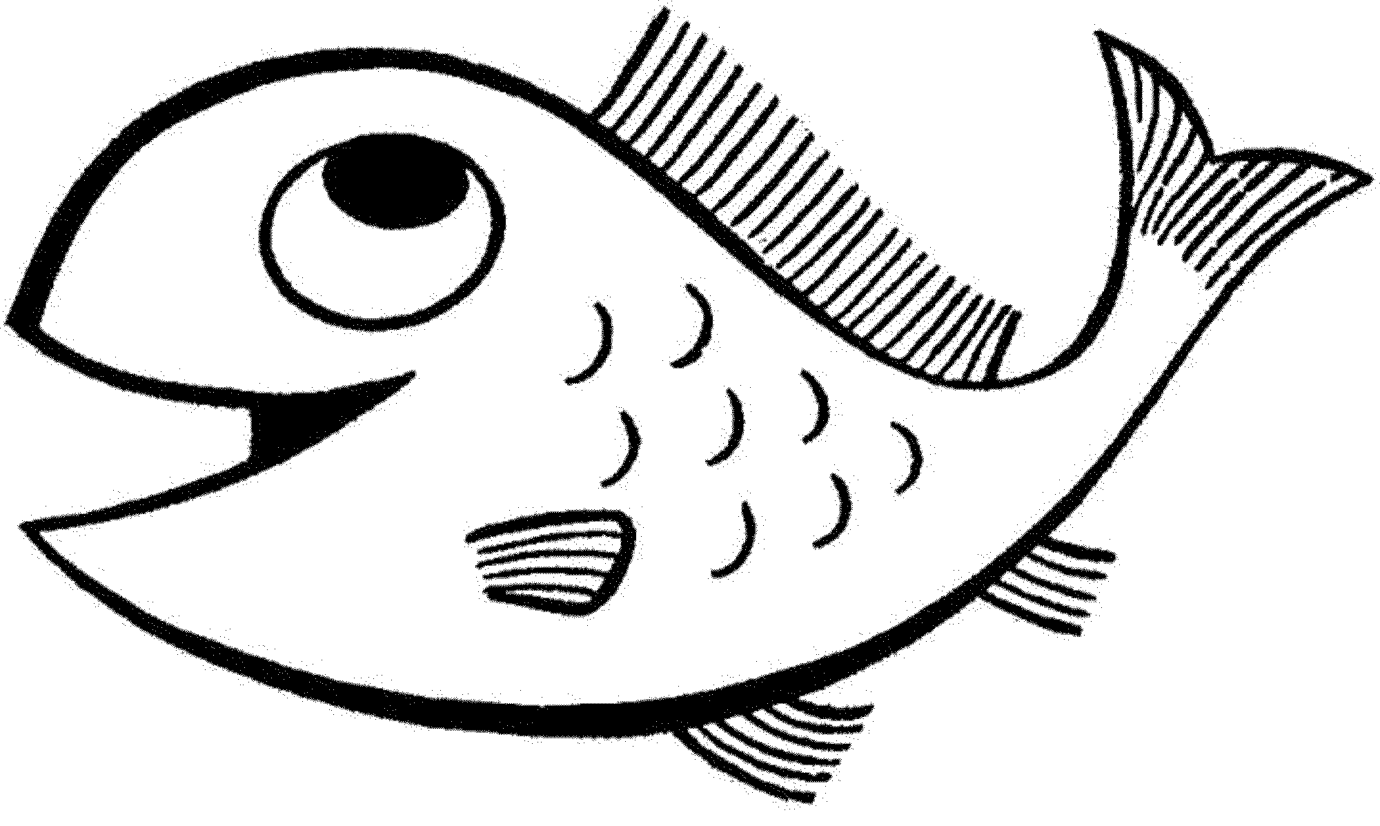 picture of fish to color simple fish coloring pages download and print for free of to picture fish color 