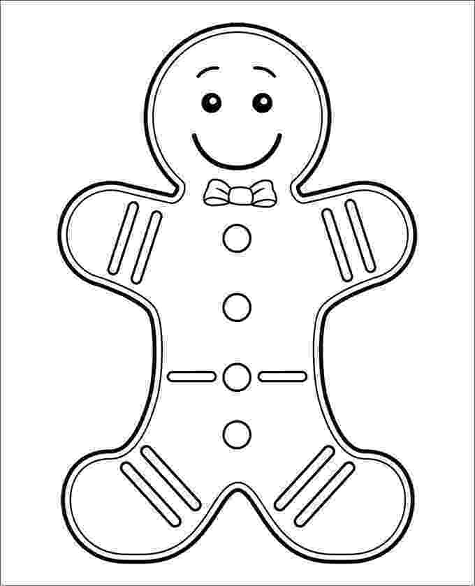 picture of gingerbread man to color 15 gingerbread man templates colouring pages free color gingerbread picture of to man 