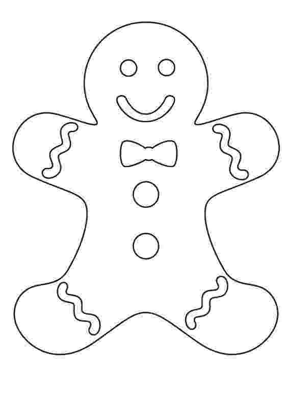 picture of gingerbread man to color christmas gingerbread man coloring page free printable gingerbread man color picture to of 