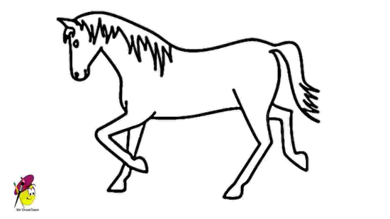 pictures of horses to trace 5 trace with a pen how to draw a horse howstuffworks to pictures trace of horses 