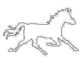 pictures of horses to trace pin by muse printables on printable patterns at horses of pictures trace to 
