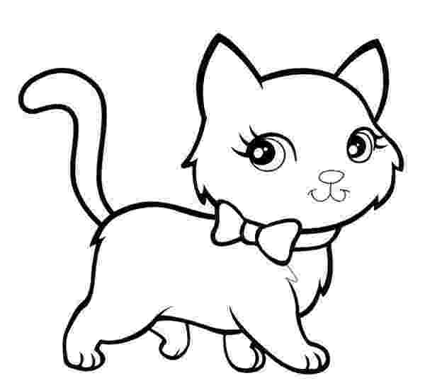 pictures of kittens to print free printable cat coloring pages for kids of pictures print kittens to 