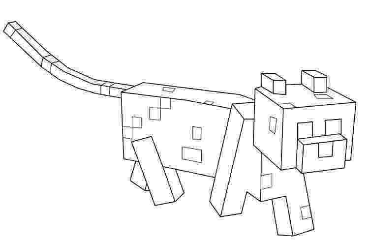 pictures of minecraft ocelots how to draw an ocelot from minecraft drawingnow minecraft ocelots of pictures 
