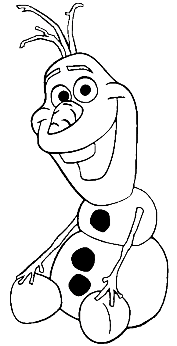 pictures of olaf from frozen olaf coloring pages getcoloringpagescom olaf from pictures of frozen 