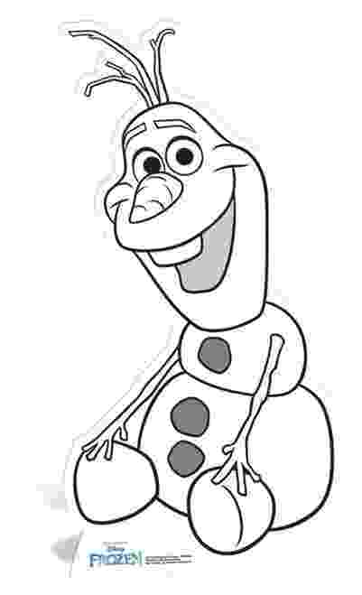 pictures of olaf from frozen olaf colour in cutout disney frozen colour in lifesize frozen olaf pictures from of 