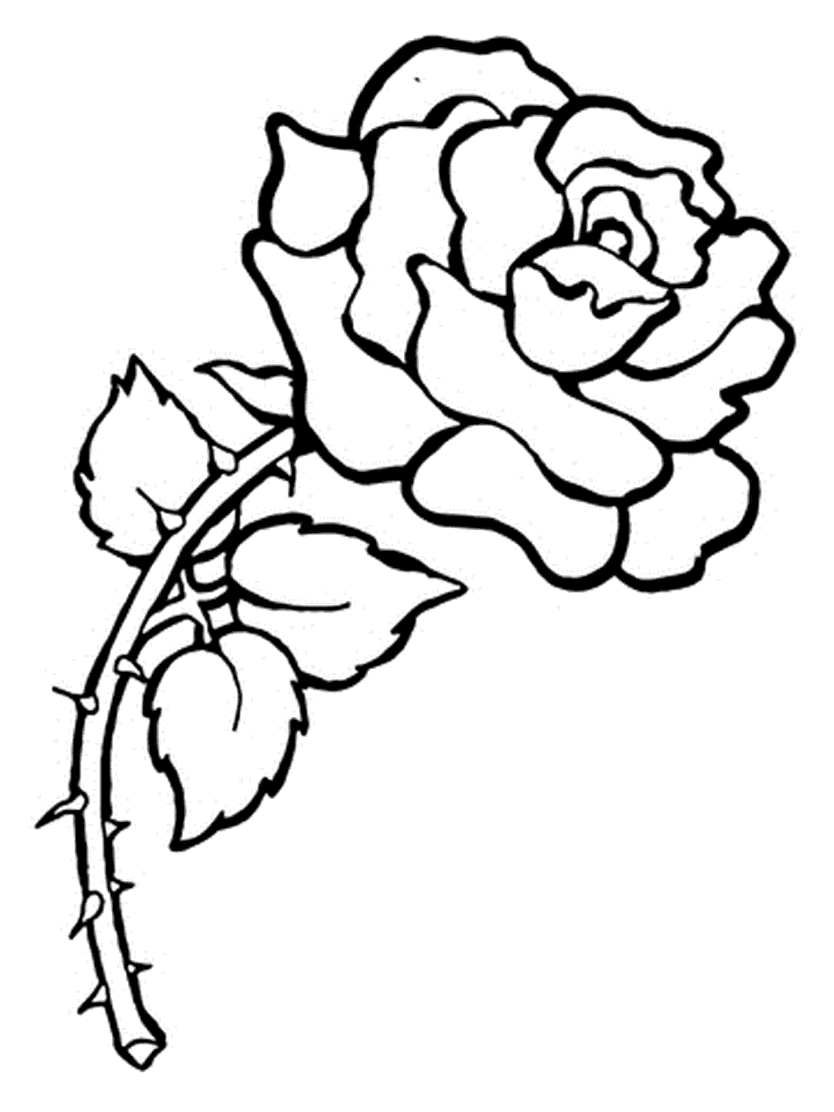 pictures to color of flowers free printable flower coloring pages for kids best flowers color pictures to of 
