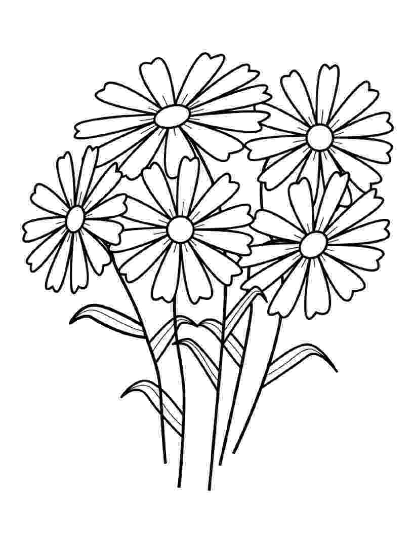 pictures to color of flowers wild flowers to color pictures flowers color to of 