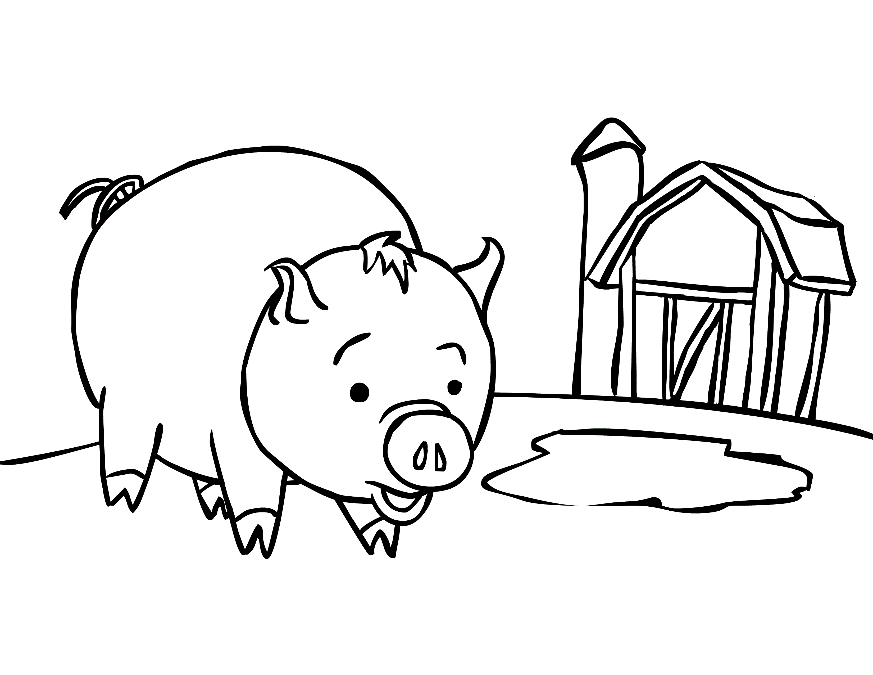 pig printable free printable pig coloring pages for kids cool2bkids pig printable 