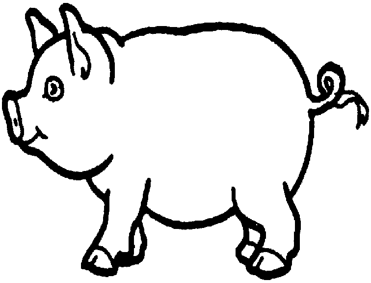 pig printable free printable pig coloring pages for kids printable pig 1 1