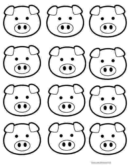 pig printable pig coloring pages getcoloringpagescom pig printable 
