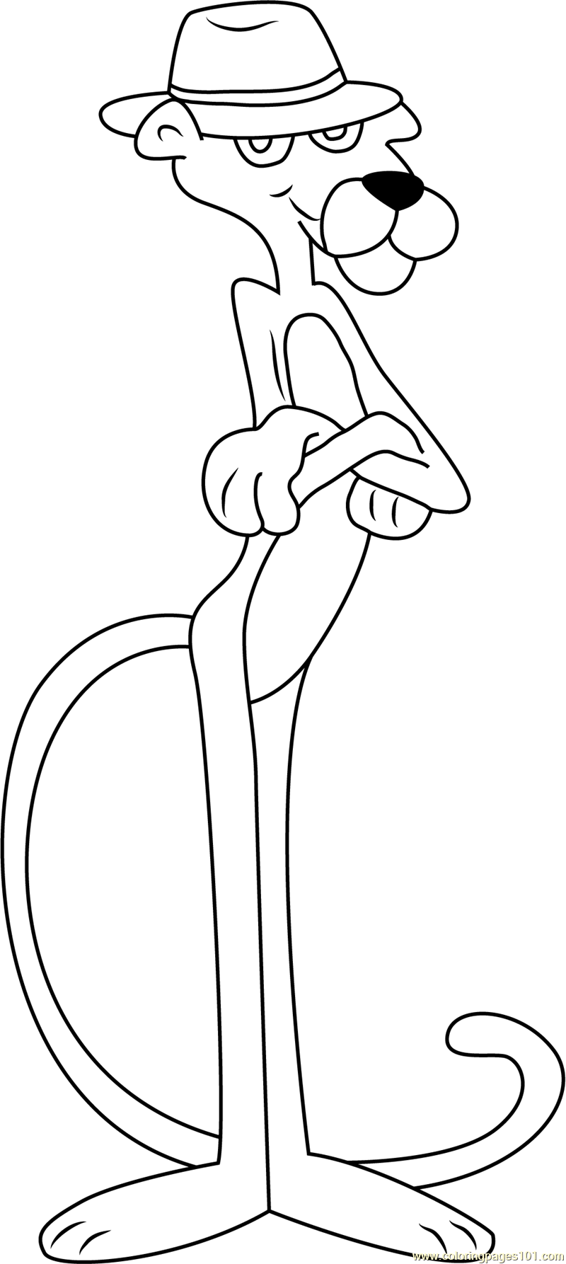 pink panther coloring games happy pink panther coloring page free the pink panther panther coloring pink games 