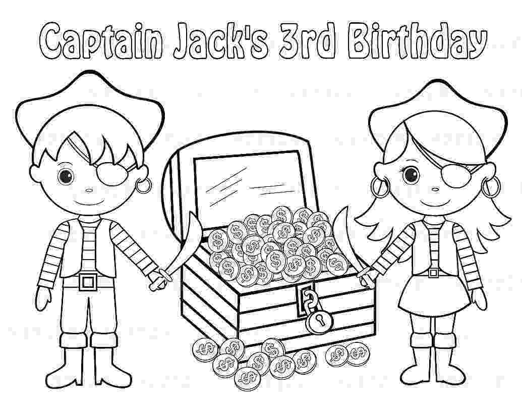 pirate coloring pages for kids printable personalized printable twins pirate birthday party favor for printable kids pages coloring pirate 