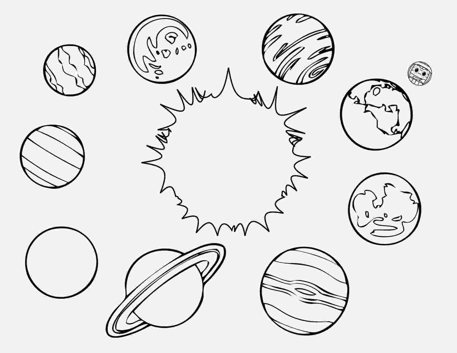 planets coloring trippy space rocket and planets coloring page free coloring planets 