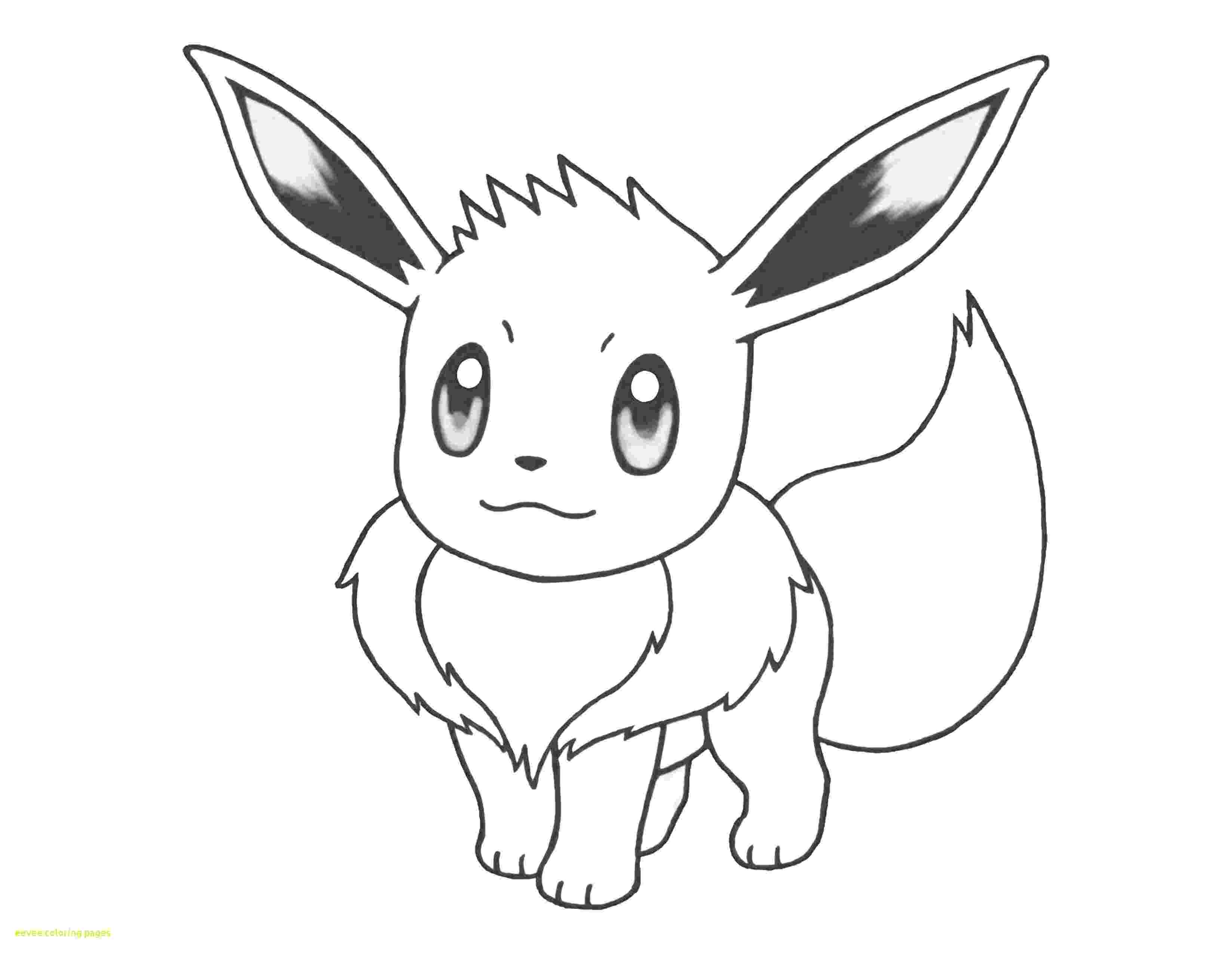 pokemon coloring pages eevee eevee coloring pages to print gallery free coloring sheets pages coloring eevee pokemon 
