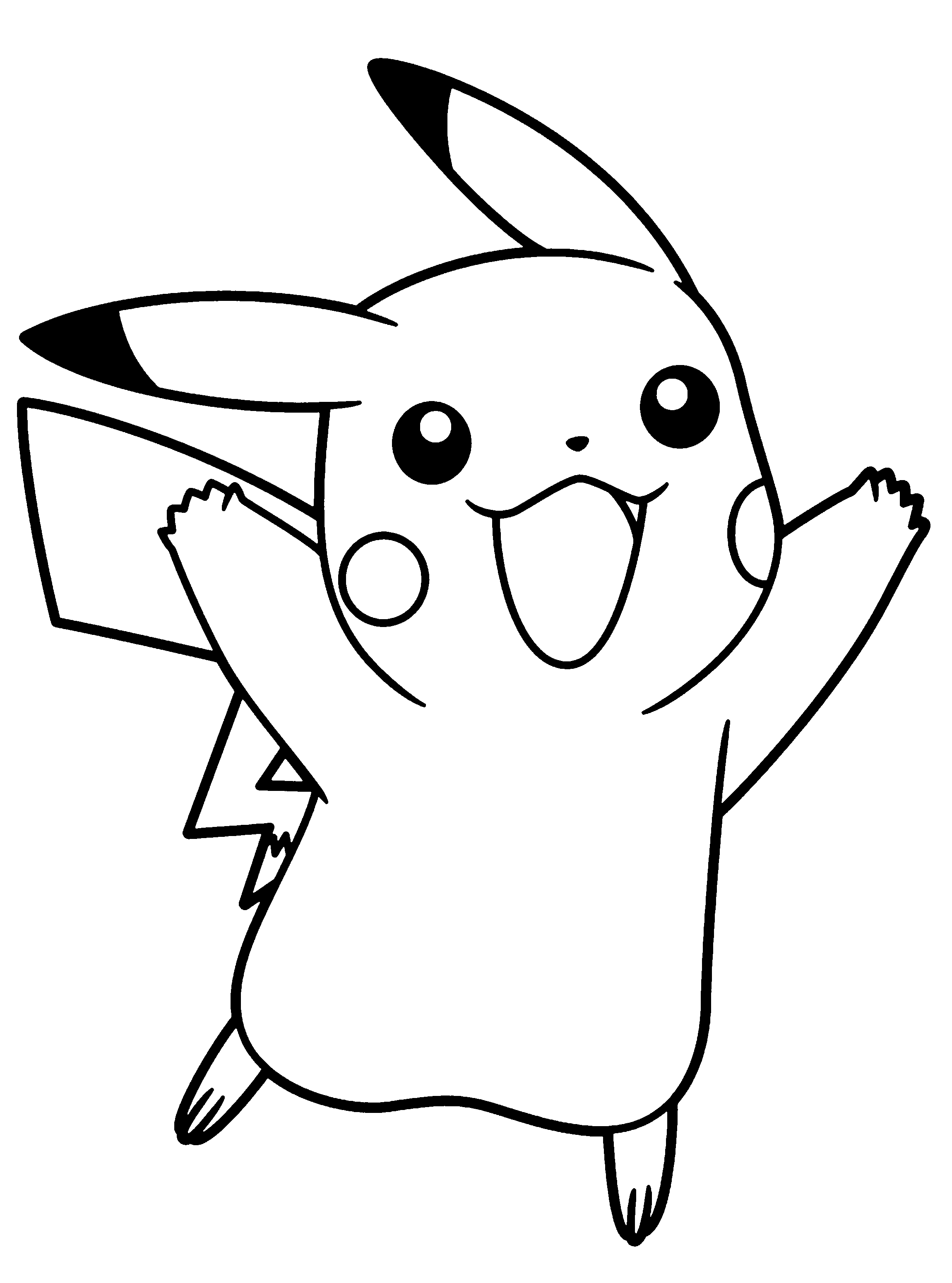 pokemon prints free smiling pokemon coloring pages for kids printable free pokemon free prints 
