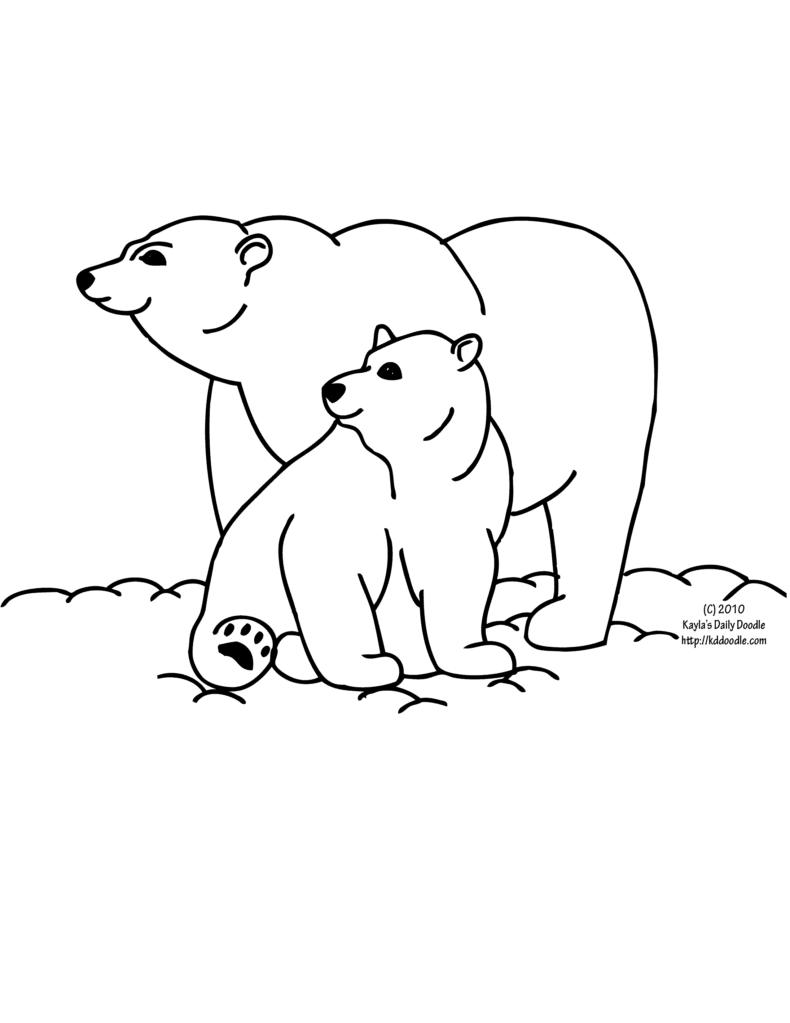 polar bear pictures to colour pin on snow arctic animals colour pictures polar bear to 