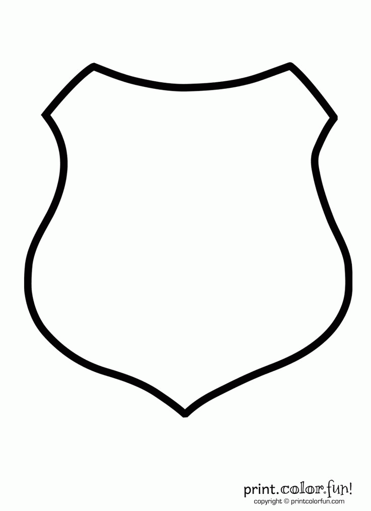 police officer badge coloring page police badge template free download on clipartmag badge officer page coloring police 